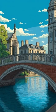 Romance of the Architectural Bridge: An Elegant Reflection