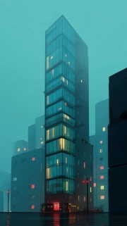 Misty Heights of the Metropolis: Architectural Inspiration