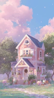 Fairytale House in the Clouds: Cottagecore Style Coziness