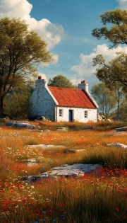 Blooming Comfort: Cottagecore Style House