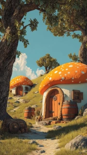Fairytale Mushroom Houses: Adventures in the World of Cottagecore