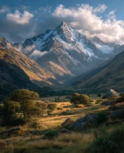 The Majesty of the Argentine Mountains: Clouds and Spaces