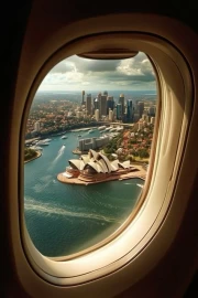 Sydney Porthole: View of Australia