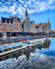 Graceful Facades of Belgium: Peace and Tranquility