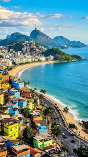 Brazilian Coast: Where Sea and City Meet