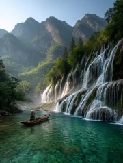 Idyll of China: Calm Rivers and Grandeur of Mountains