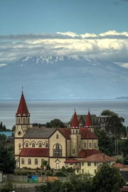 The Greatness of Chile: Church and Mountains