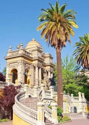 Harmony of Chile: The Grandeur of Architecture and Palm Trees