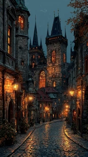 Light of Medieval Czechia: Coziness and Mystery of the Village