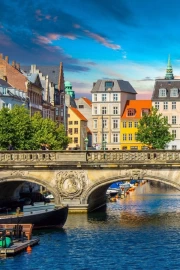 The Charm of Copenhagen: Bridges and Canals of Denmark