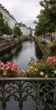 Cozy Streets of Denmark: The Tranquility of the Canal