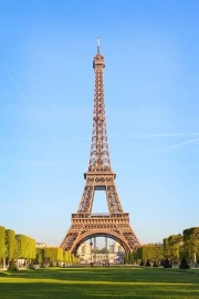 Eiffel Tower in Sunlight: The Charm of France