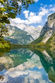 Harmony of an Alpine Lake: Nature in Germany