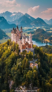 Castle Magic in the Mountains of Germany: Country Enchantment