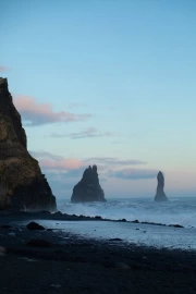 Wild Rocks of Iceland: Power of Nature and Noisy Surf