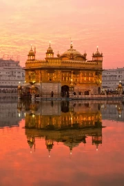 Golden Temple in Sunset Shades: India