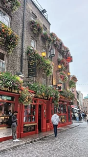 Irish Flower Street: Warmth and Hospitality Country, Ireland