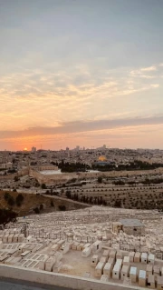 Magical Sunset over Jerusalem: Spirit of Israel