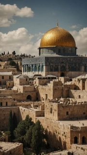The Grandeur of the Dome of Jerusalem: The Landscape of Israel