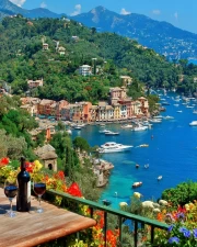 Mediterranean Bay: Picturesque Landscapes of Italy