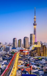 Tokyo Evening Lights: The Vibrant Atmosphere of Japan