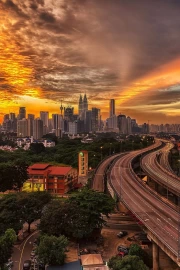 The Majesty of the Sky: Malaysia's Cityscape