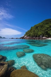 Turquoise Waters of Malaysia: Tropical Paradise in Your Interior
