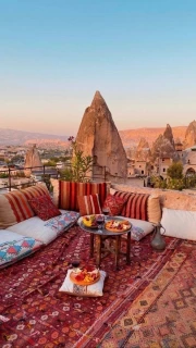 Evening Terrace in Morocco: Coziness and Oriental Treats