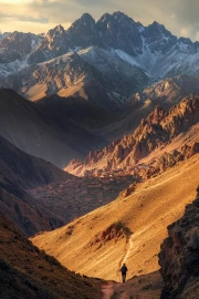 The Majesty of the Mountains of Morocco: Landscape of the Country