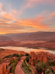 Sunset Charm of Morocco: Warm Hues and Mysterious Landscapes