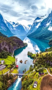 The Tranquility of the Fjords and the Majesty of the Mountains: The Charm of Norway