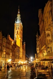 Night Lights of Gdansk: The Magic of Poland