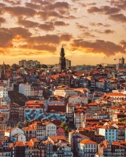 Sunset over Porto: The Charm of Portugal