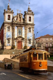 Tram in the Heart of Old Portugal: The Charm of the Country