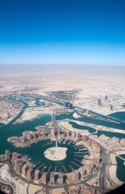 Modern Qatar: Azure Waters and Endless Horizon