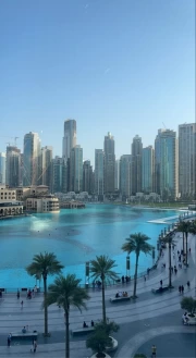 Qatar: Urban Oasis Panorama by Azure Waters