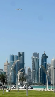 Doha Skyscrapers: Qatar's Glow in the Sky