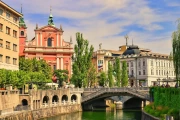 Slovenia: The River's Glow and the Ancient Bridge