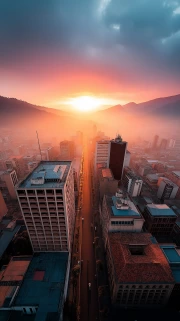 South African Sunset: The Charm of a City in the Sun