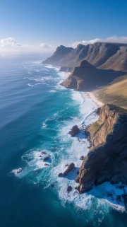 The Grandeur of the South African Coast: Nature and Horizon