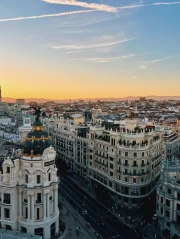 Evening Charm of Madrid: The Atmosphere of Spain