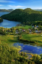 The Tranquility of Swedish Lakes: The Enchantment of Nature Country, Sweden