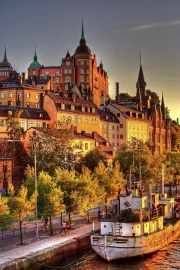 The Charm of Old Sweden: Street Lights and Architecture