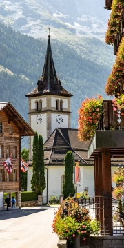 Alpine Cabins: Swiss Idyll in Flowers
