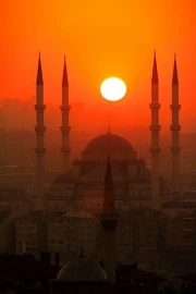 Turkish Sunset: An Eastern Fairytale in Vivid Colors