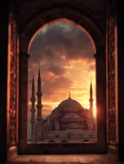 Golden Silhouettes of Turkey: Sunset in Wonderland