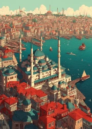 Türkiye: Architectural Symphony and Turquoise Waters