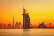 Evening Sky and Architecture of the UAE: Inspiration from the Country