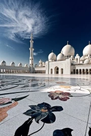 Snow-White Domes and Patterns of the UAE: Inspiration from the East