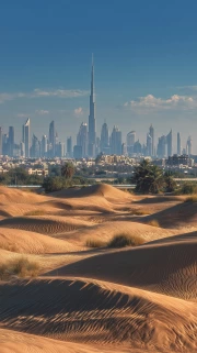 Golden Sands and Skyscrapers of the UAE: Modernity and Desert
